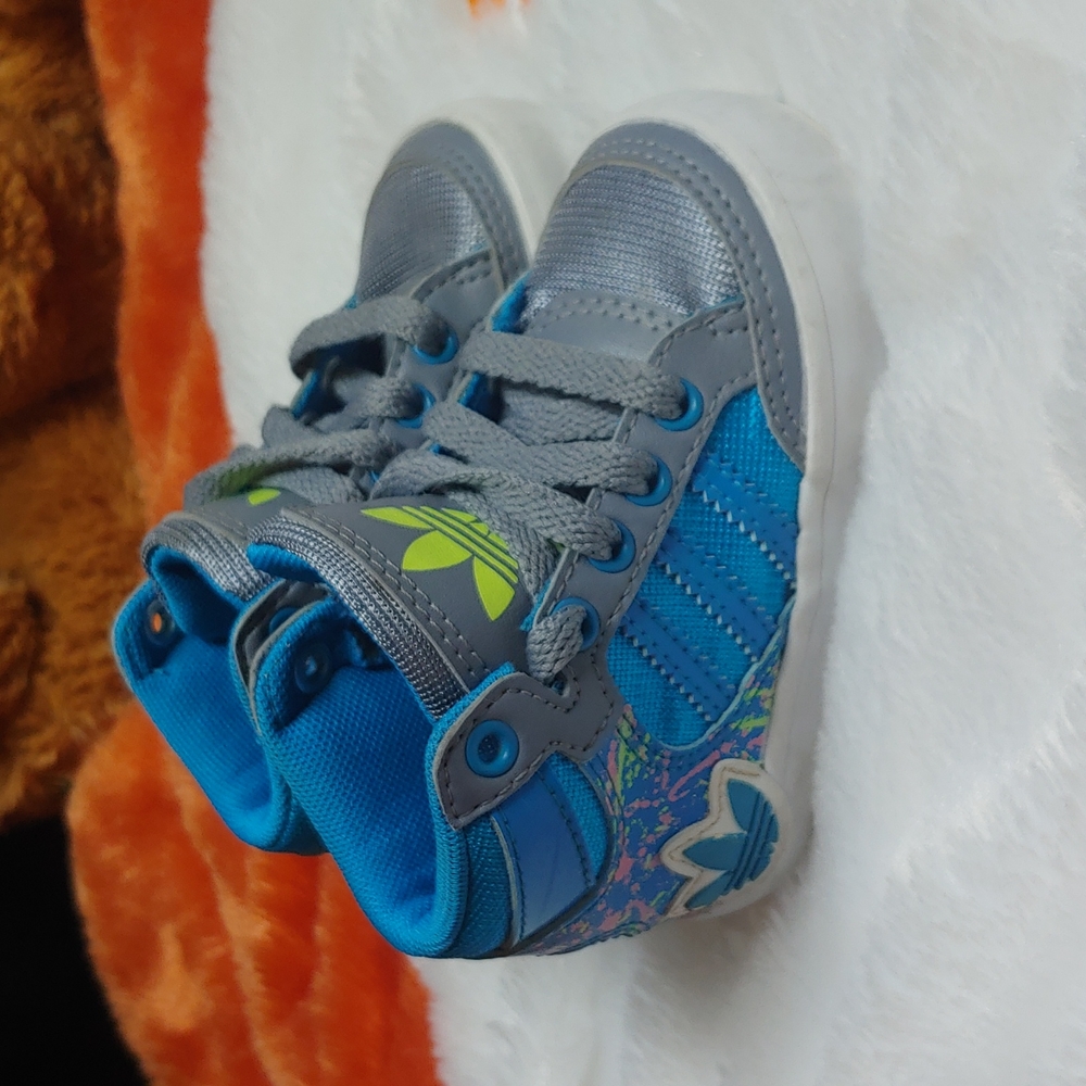 High top ortholite baby Adidas shoes